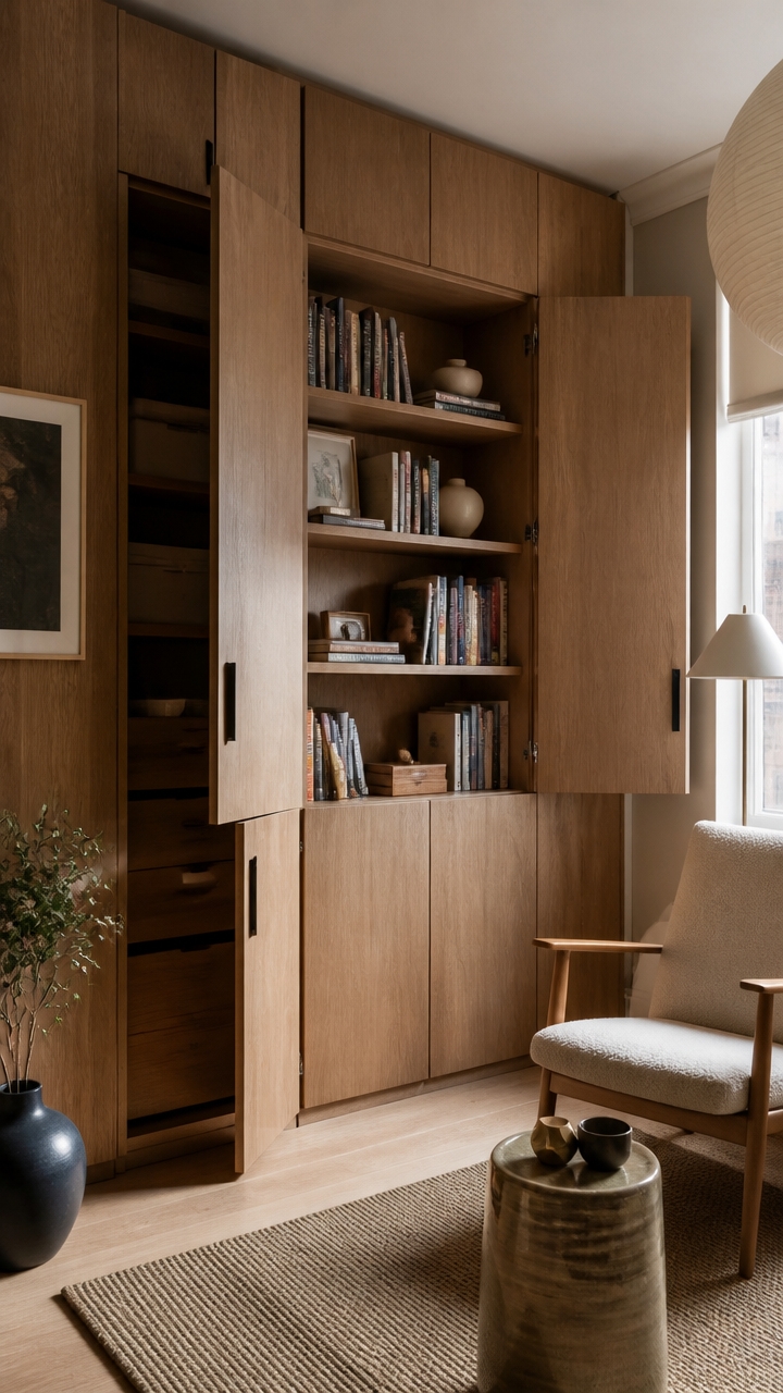 hidden and display storage