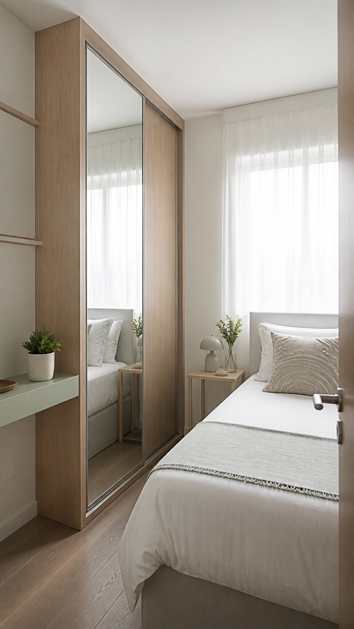 light colors enhance spaciousness