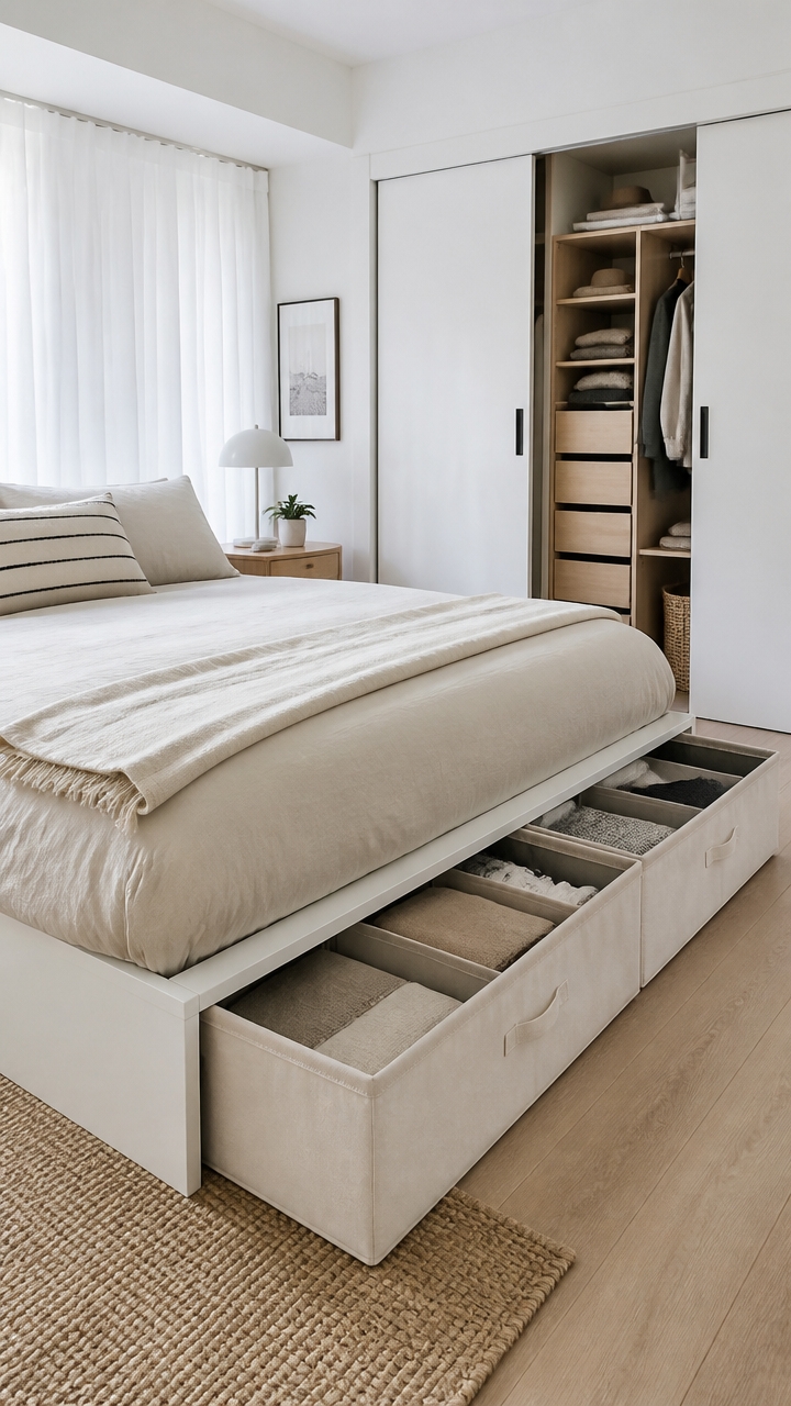 maximize closet and space
