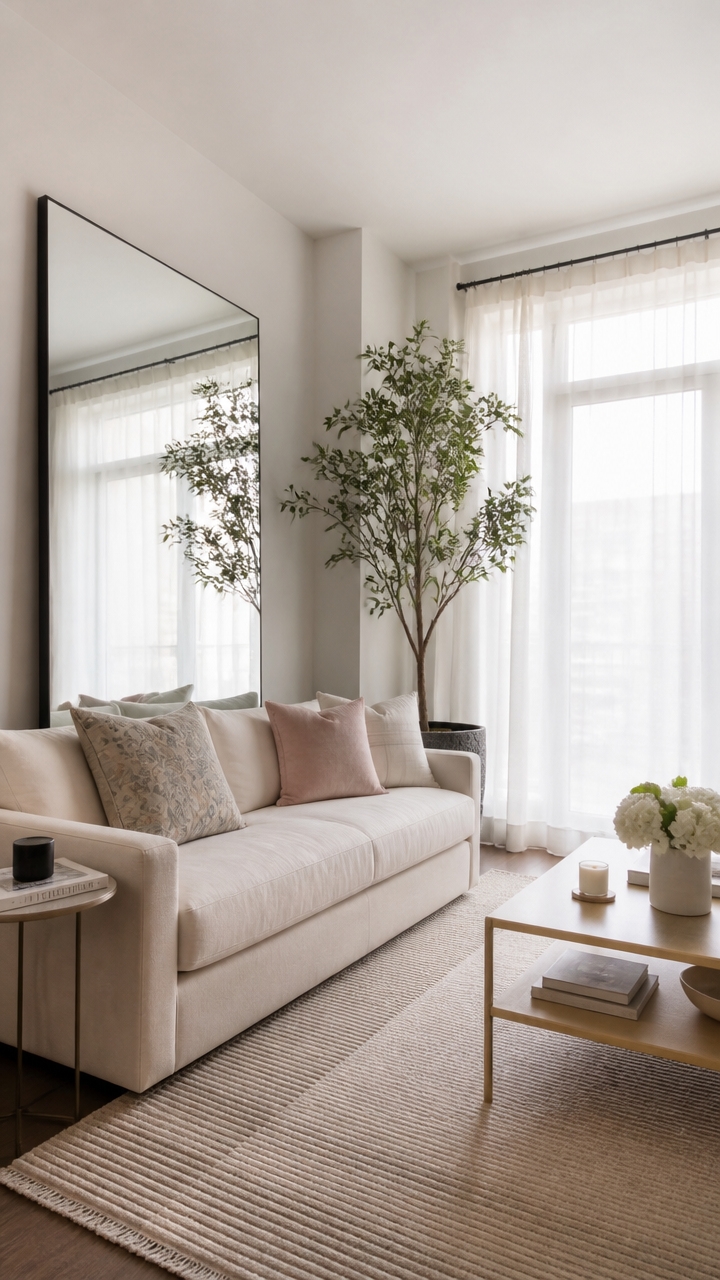 maximize light with mirrors