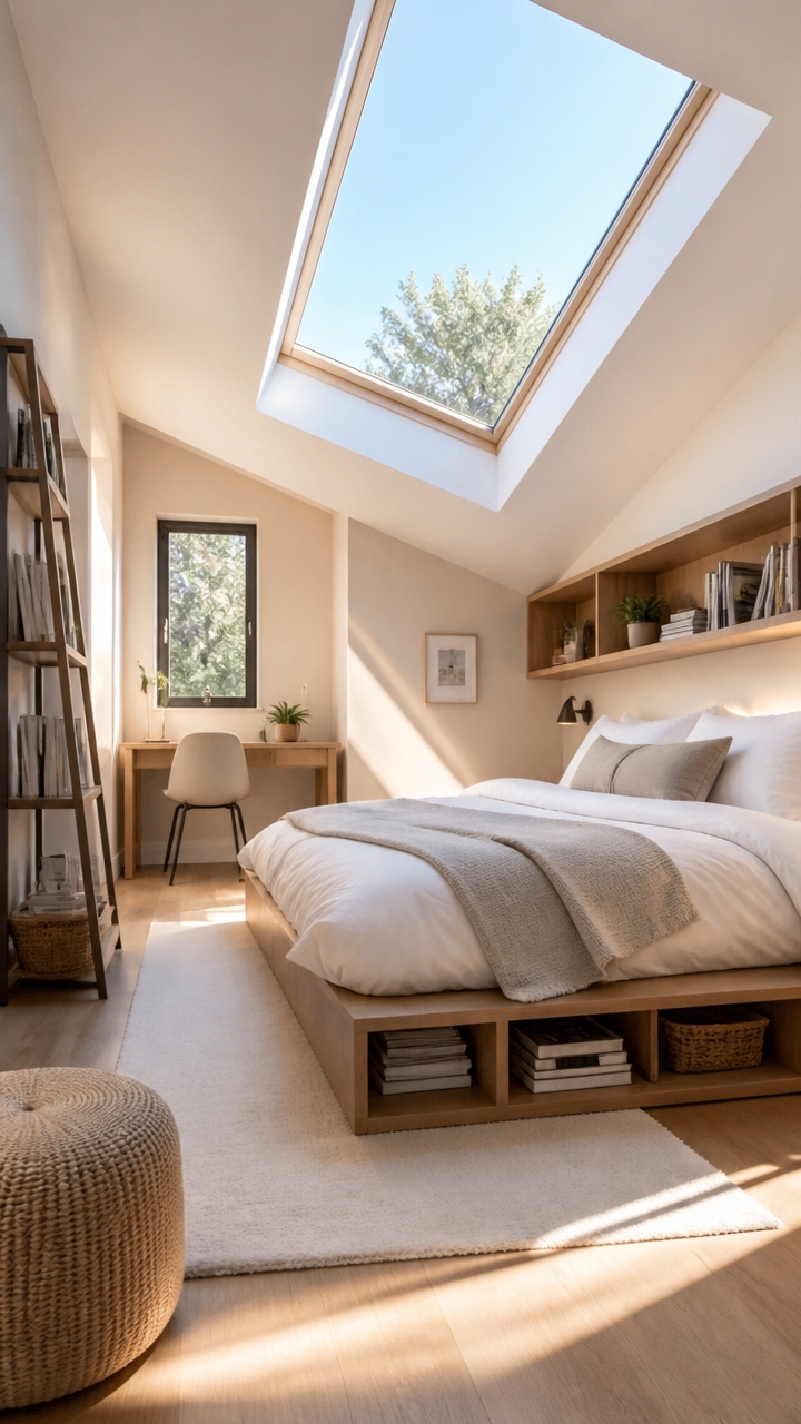 maximize light with skylights