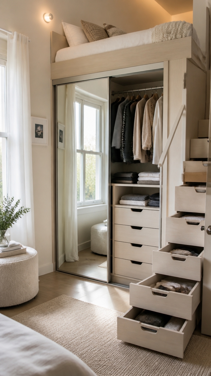maximize small closet space