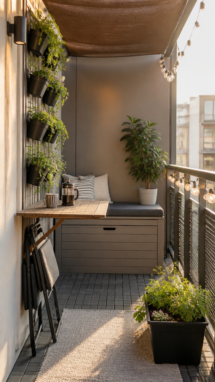 maximize small patio space