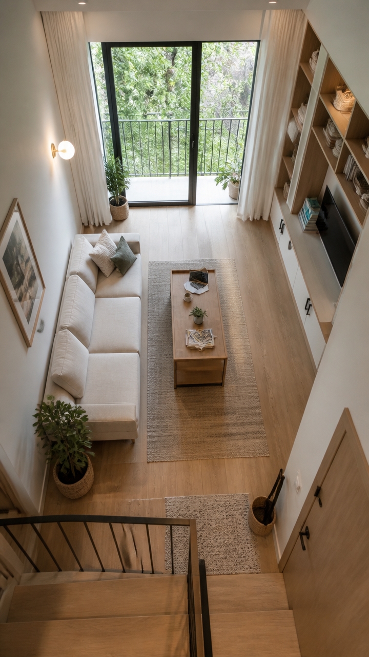 maximize space with strategic furniture