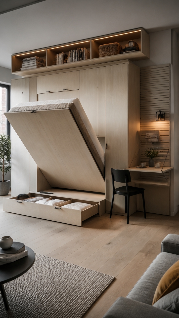 maximize vertical storage space