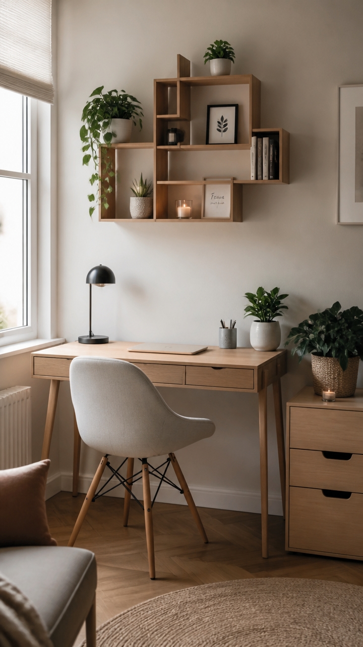minimalist decorative focal points