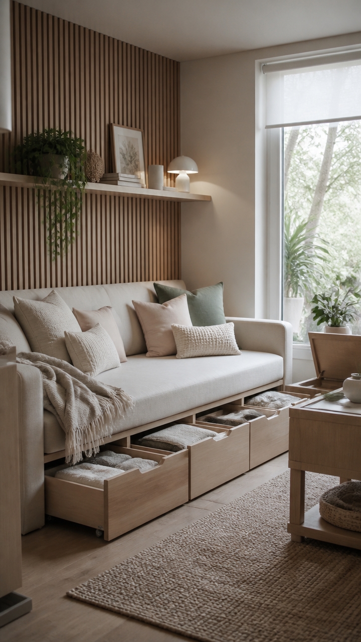 multi purpose space saving furniture