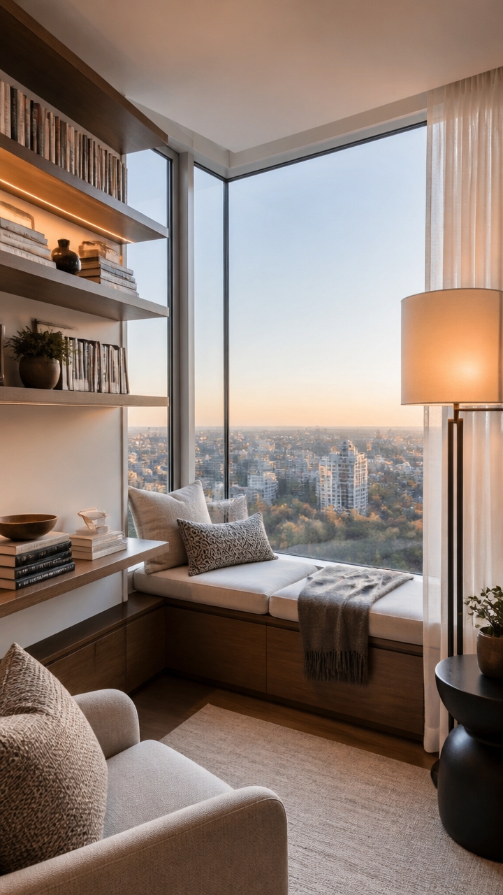 natural light and scenic views