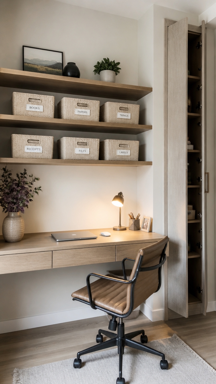 organize declutter maximize space