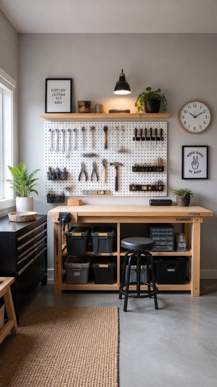 organize tools for easy access