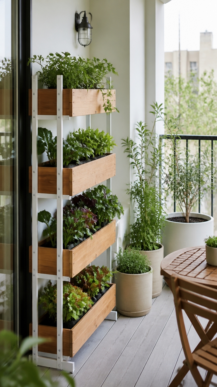 organized small garden solutions