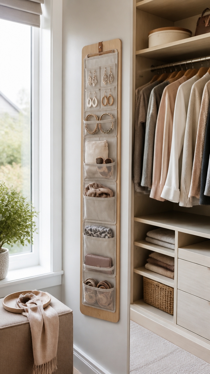 organized small item storage