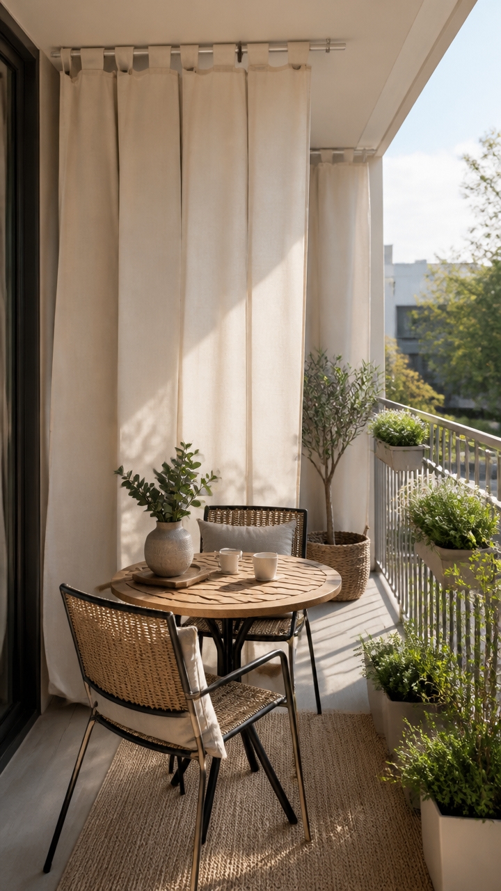 outdoor privacy and shade