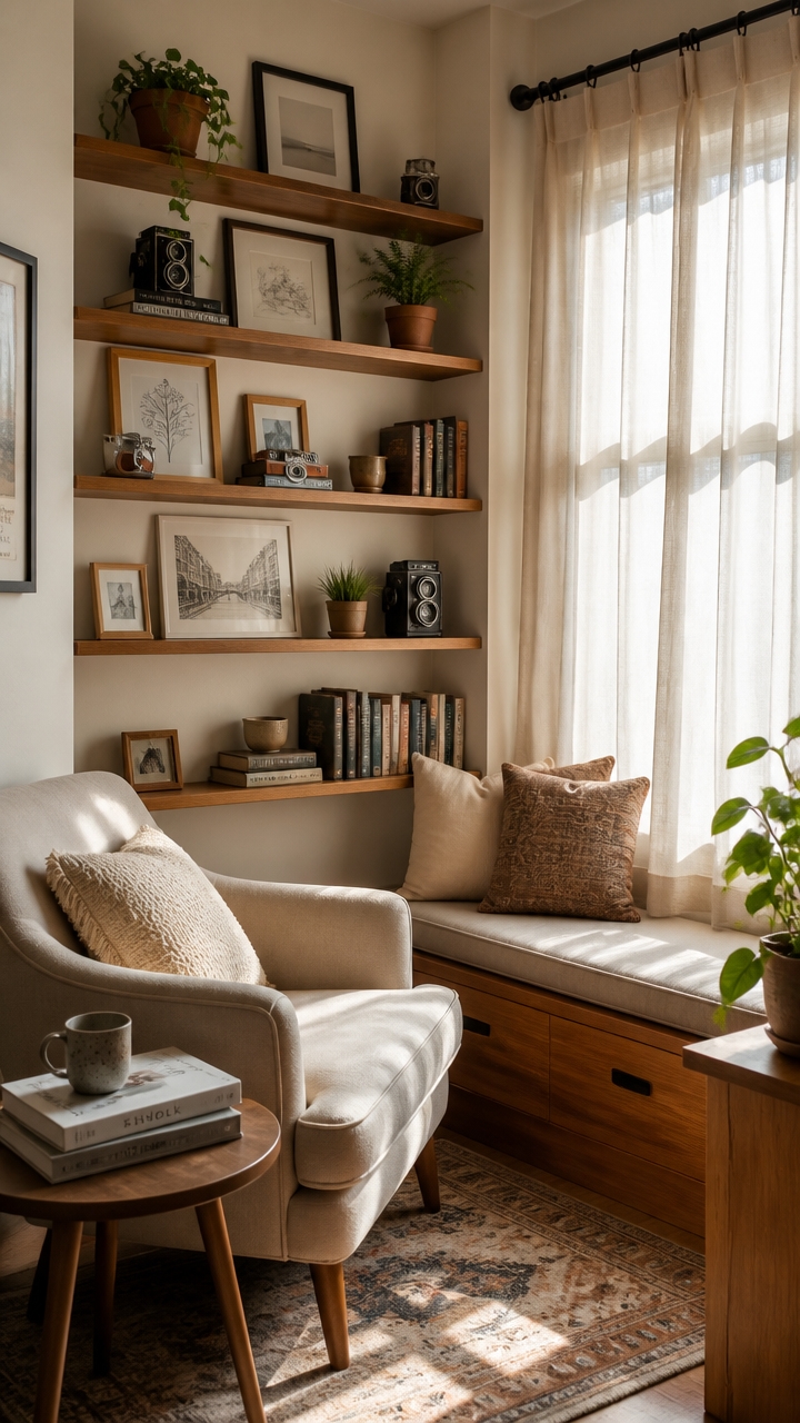 personalized artistic cozy corner