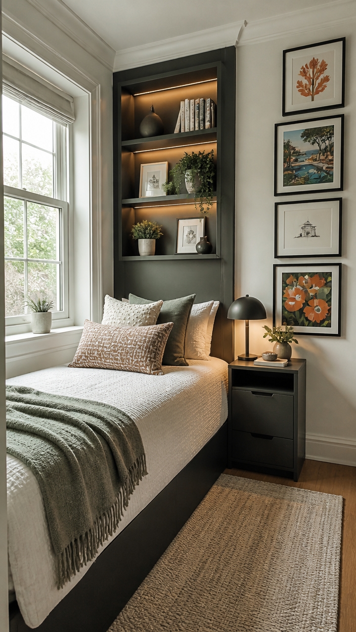 personalized cozy guest space