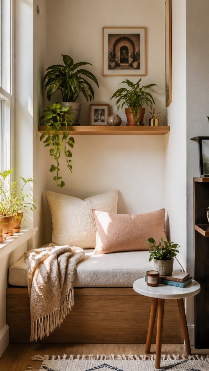 plants decor cozy atmosphere