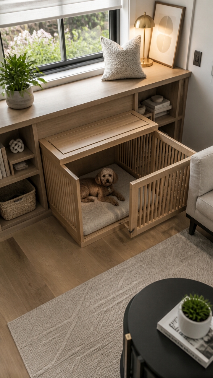 properly sized ventilated crate