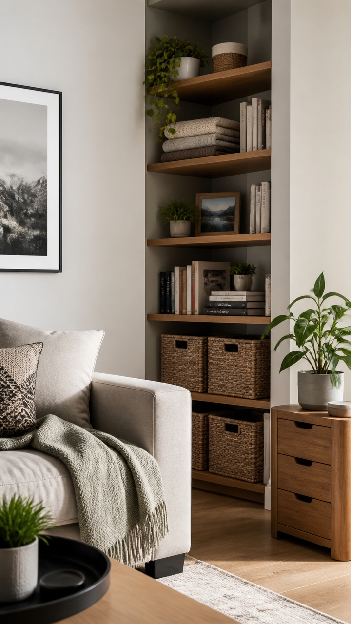 regular decluttering and reassessing