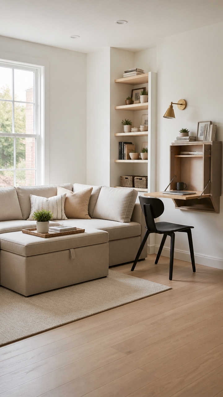 regular decluttering keeps space