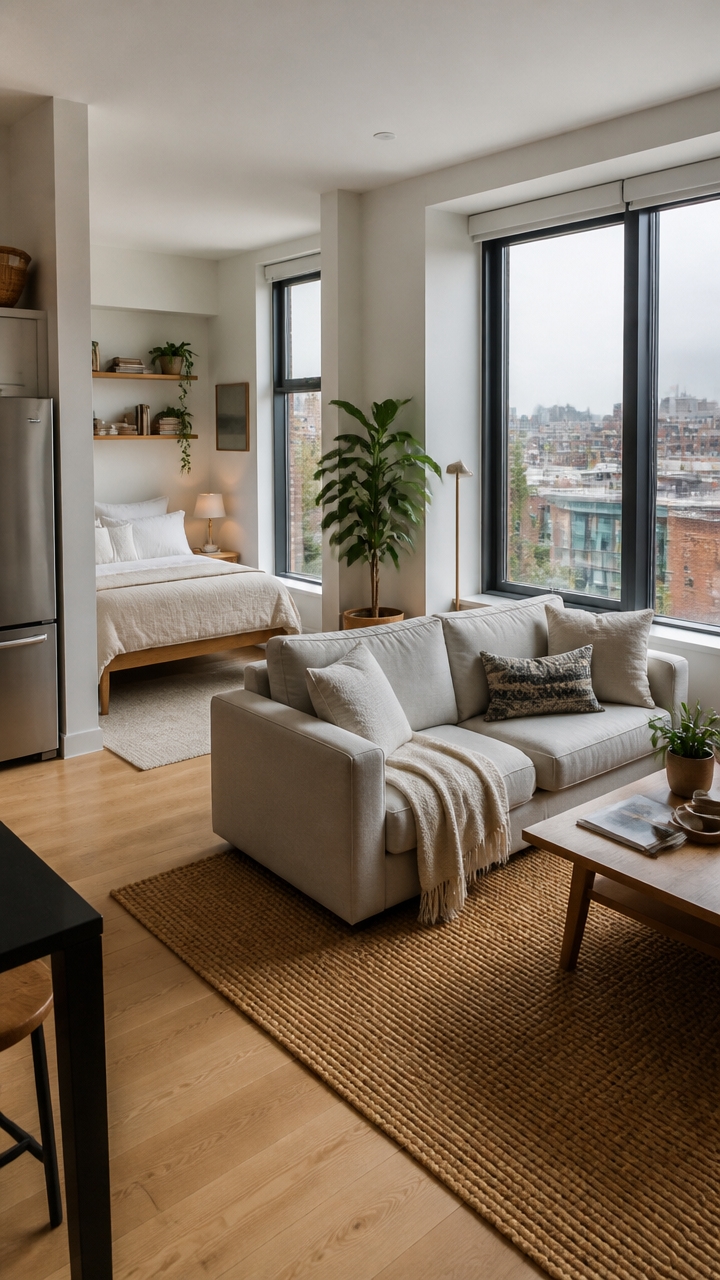 rugs define and separate space