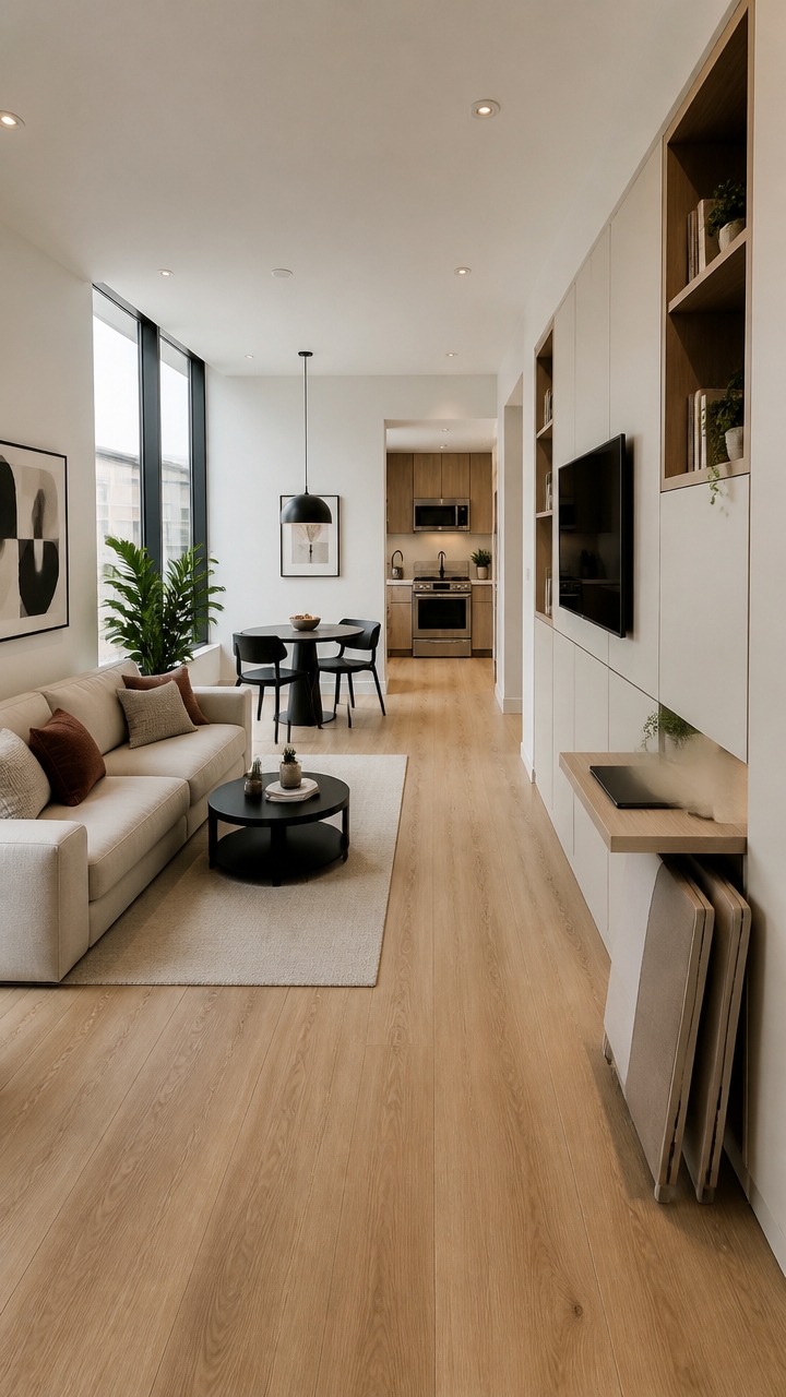 seamless bright cohesive space