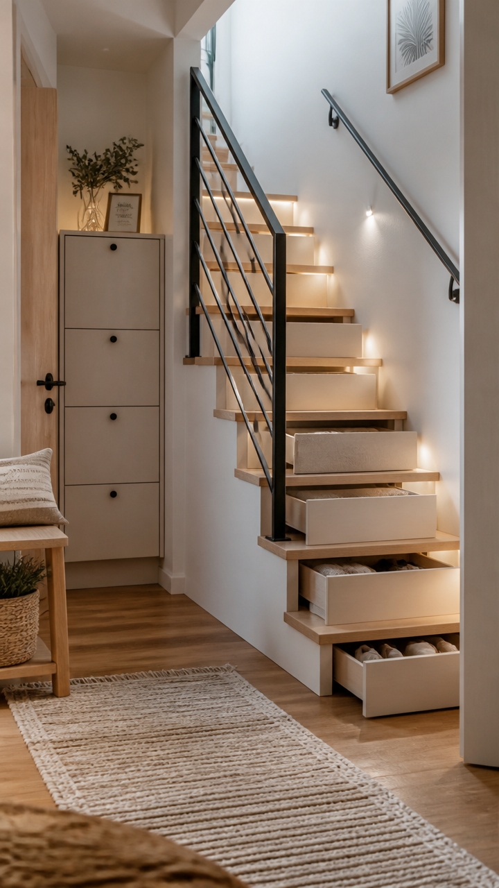 secure slip resistant staircase