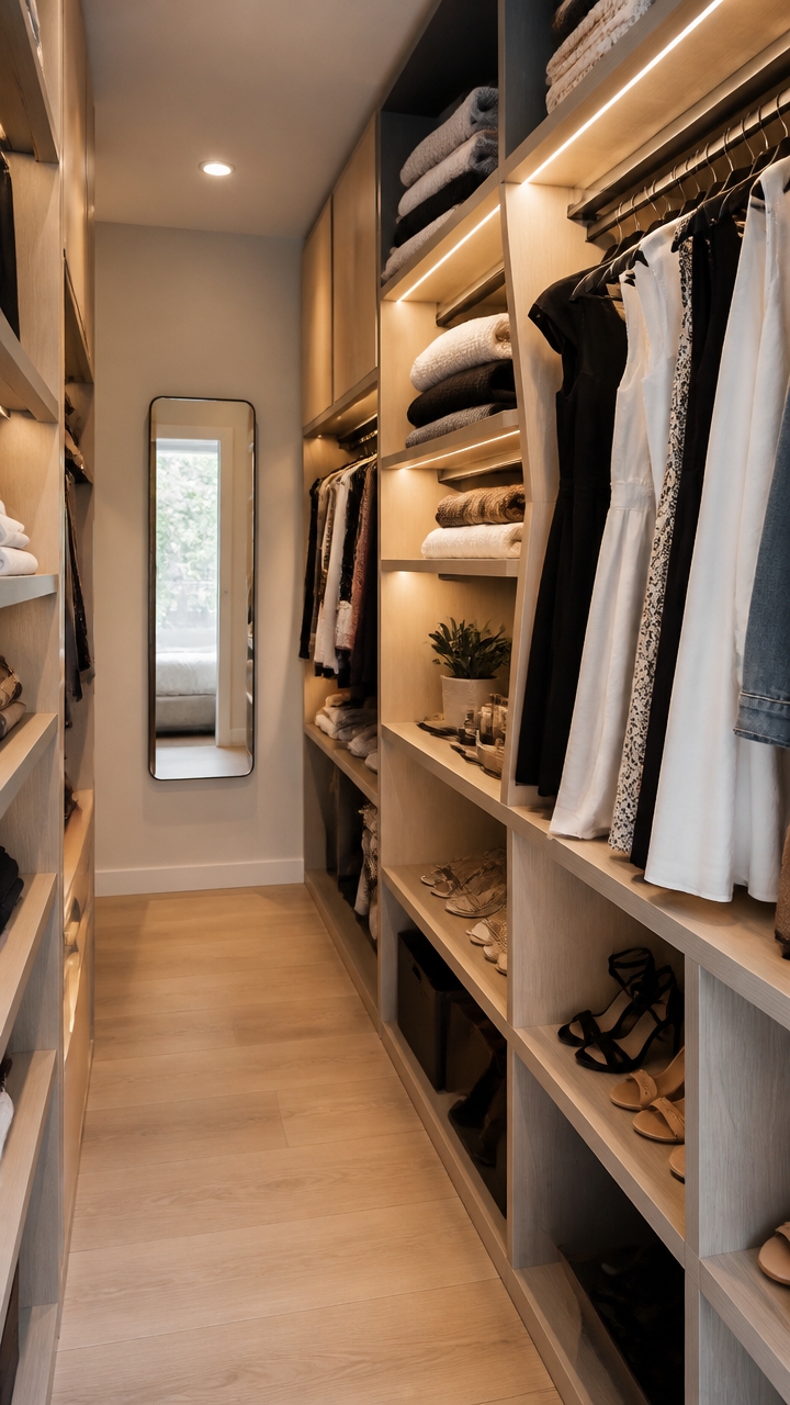 small closet organization challenges