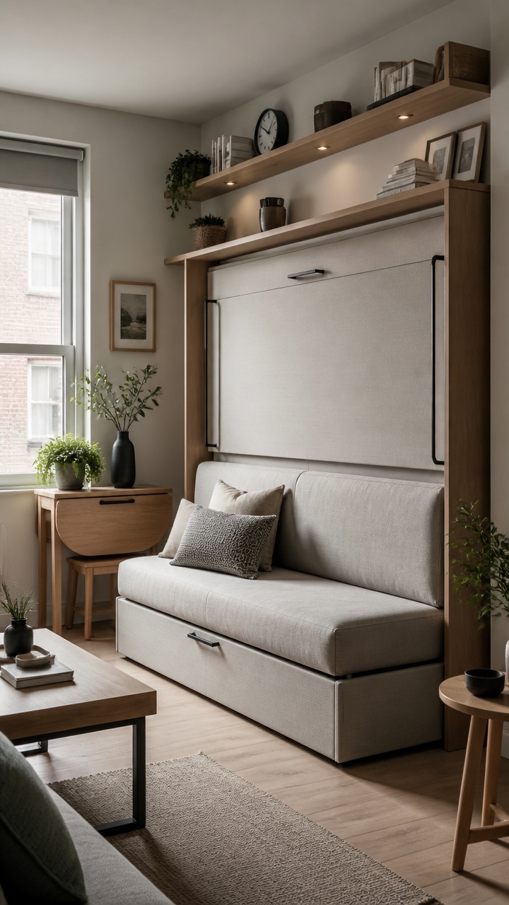 space saving adaptable furniture