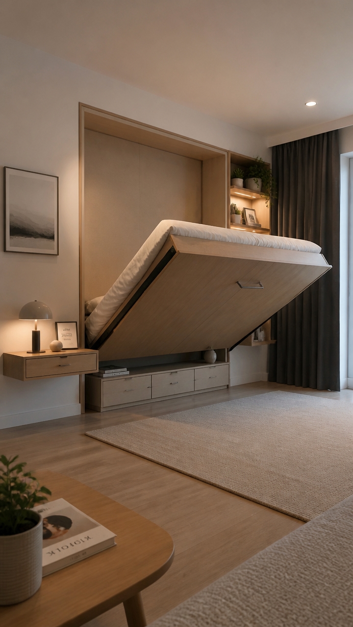 space saving foldable furniture