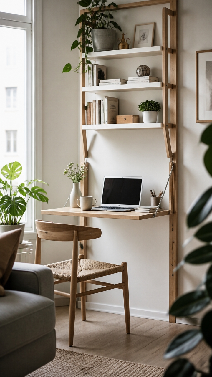 space saving multi purpose workspace