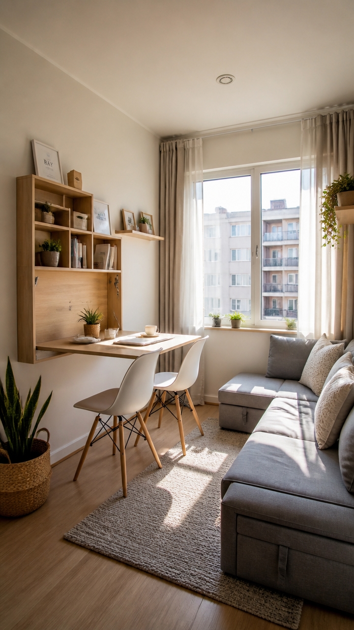 space saving multifunctional furniture