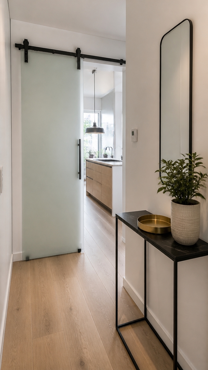 space saving sliding doors