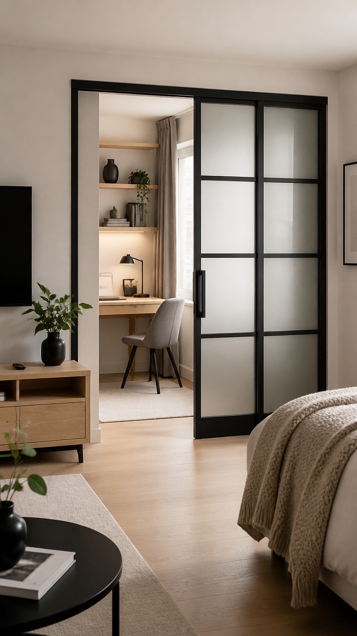 space saving sliding window treatments