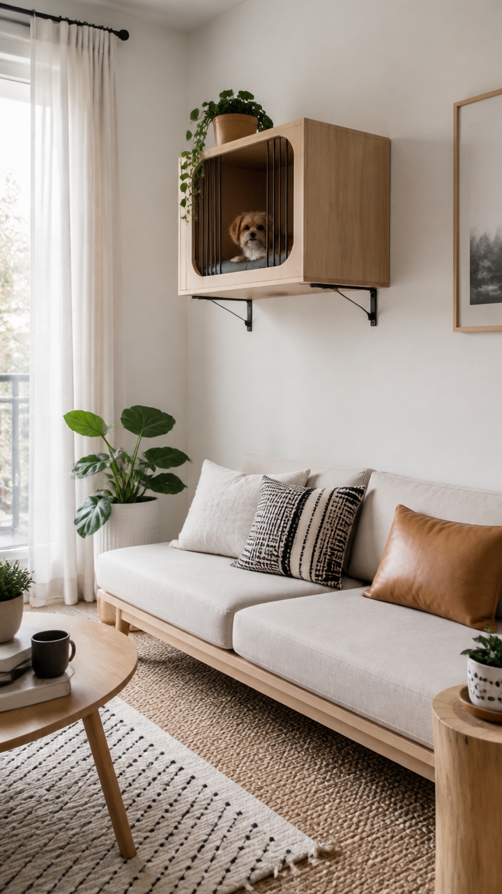 space saving wall mounted crates