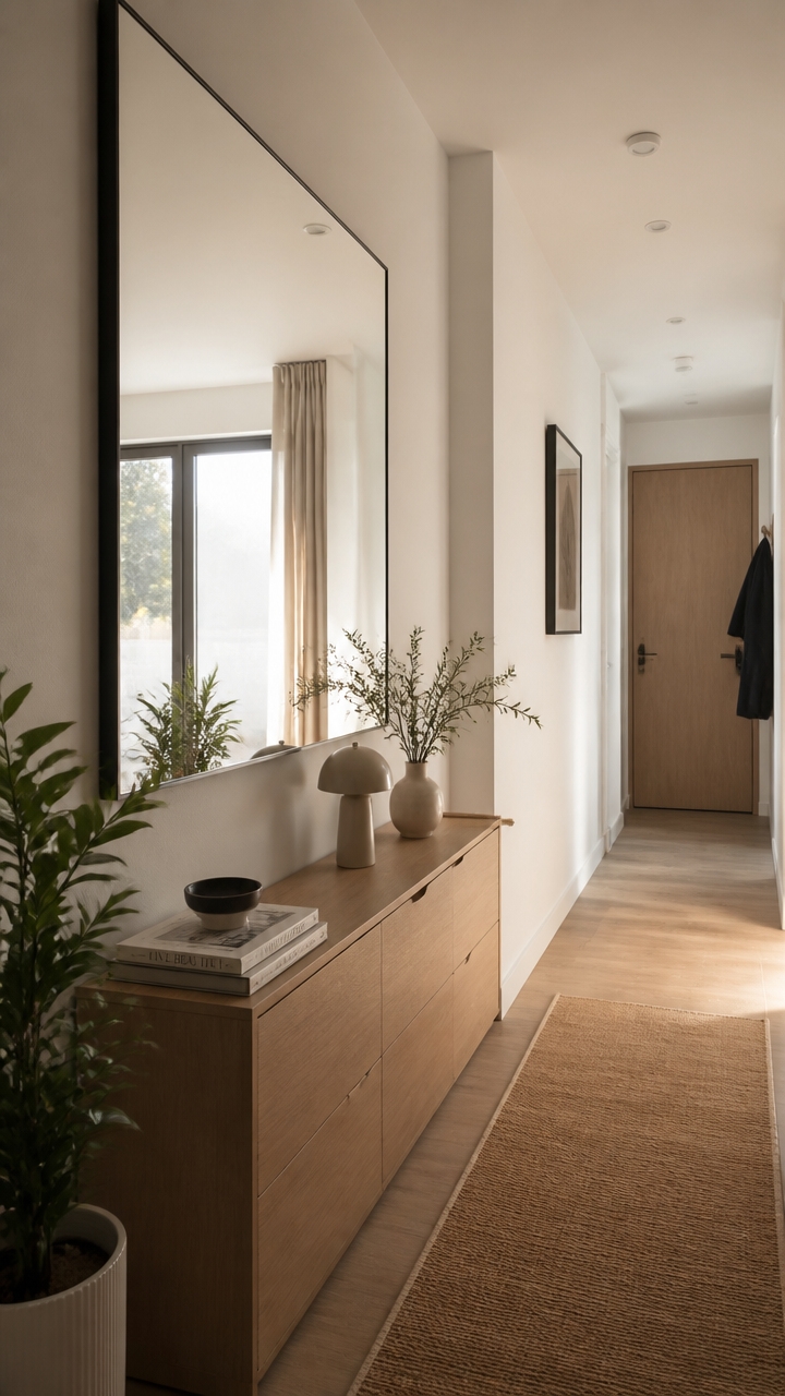 strategic mirrors enhance space