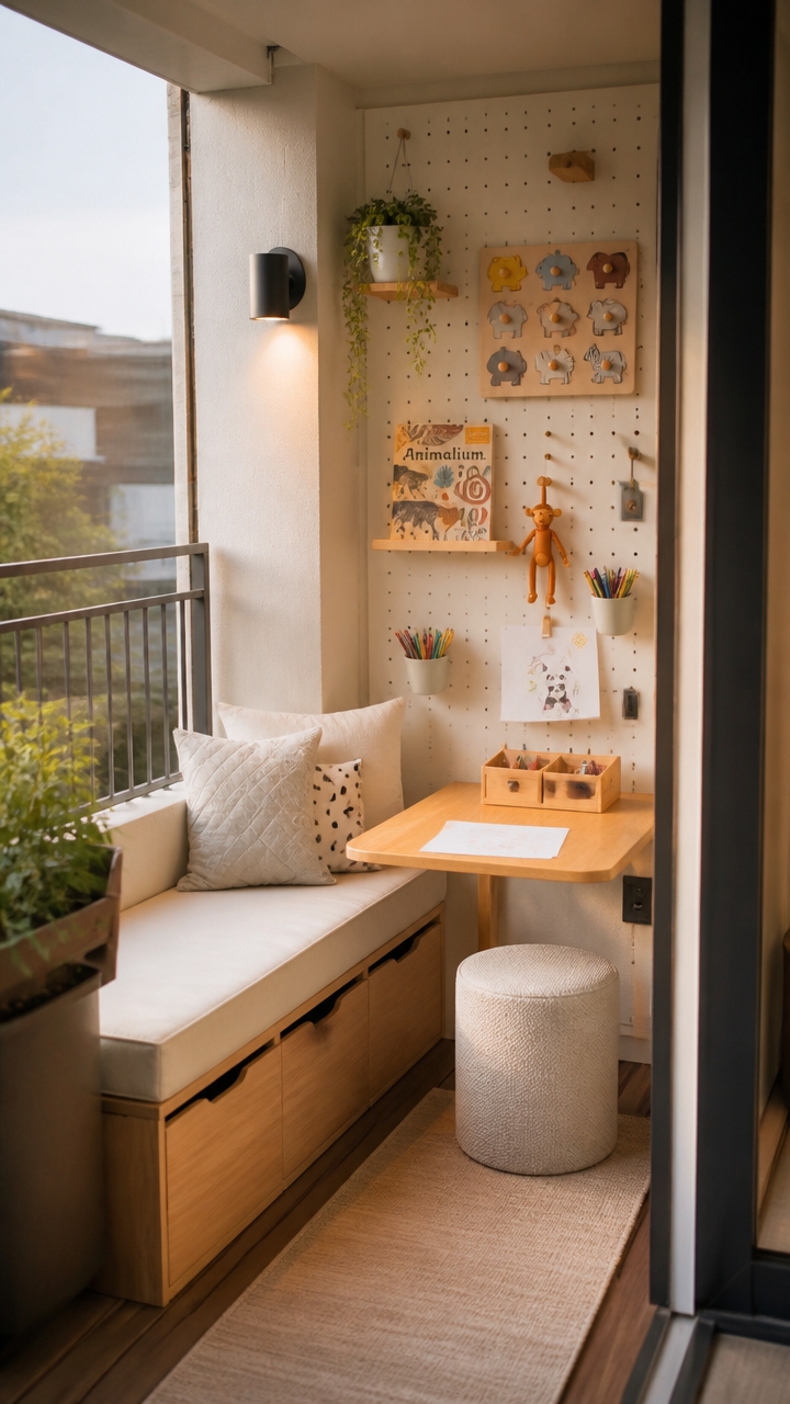 stylish functional small playspaces