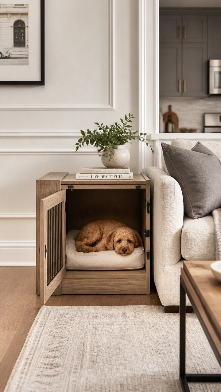 stylish pet furniture integration