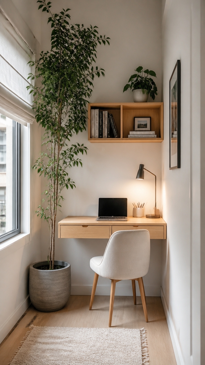tall plants enhance small spaces