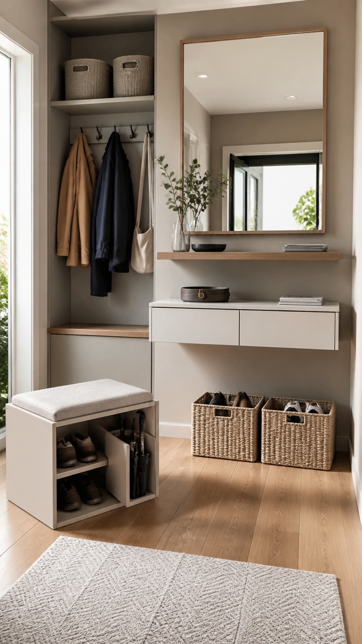 tidy organized small spaces
