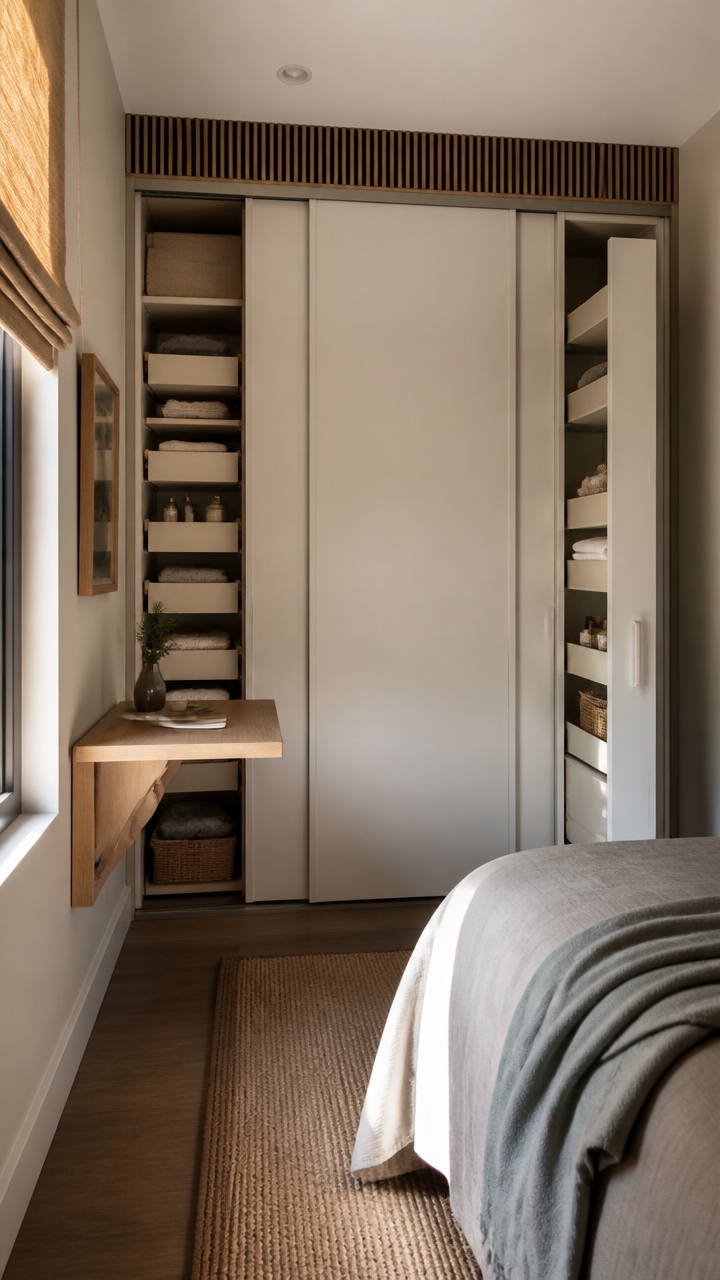 under bed organized storage
