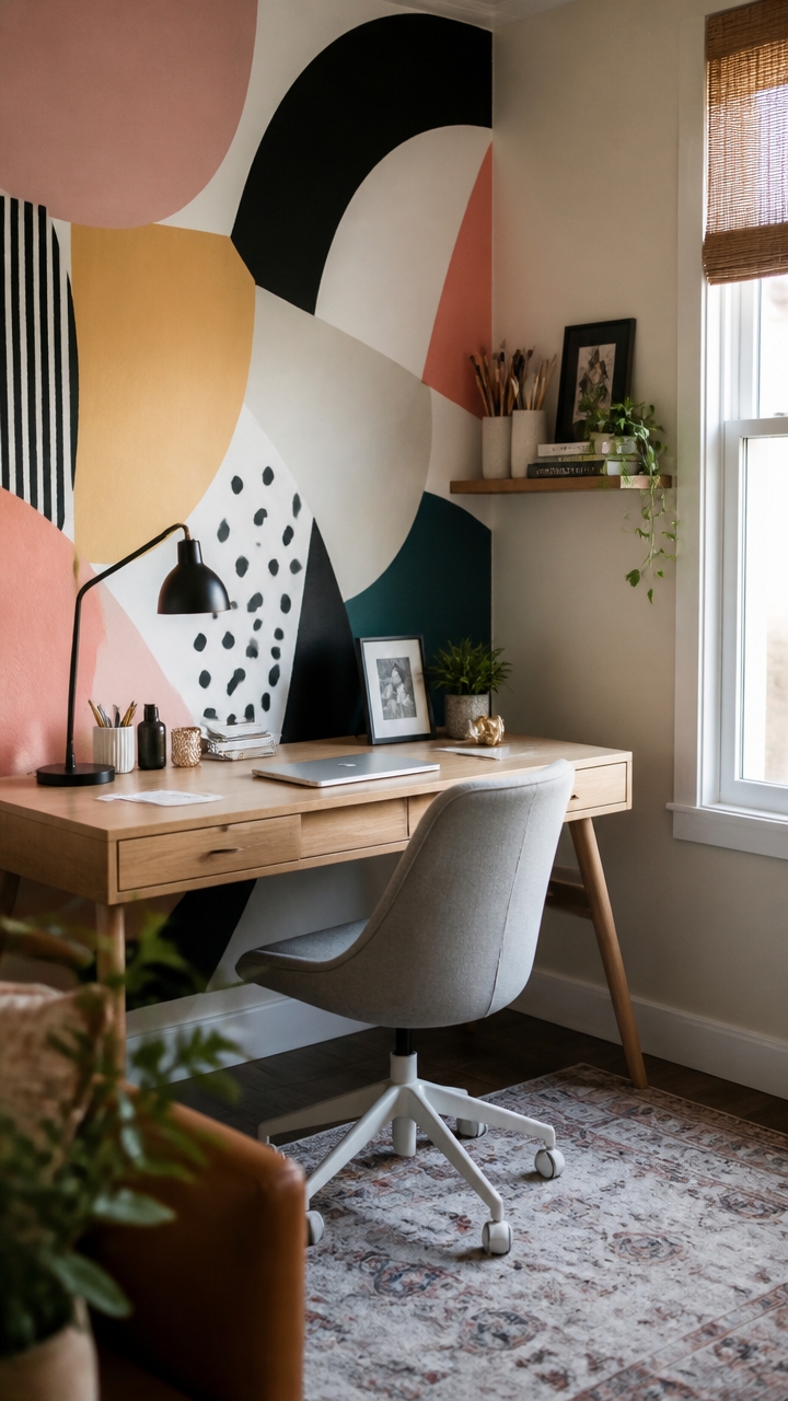 use bold statement backdrops