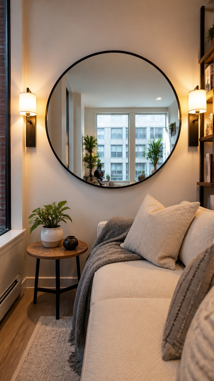 use mirrors and lighting