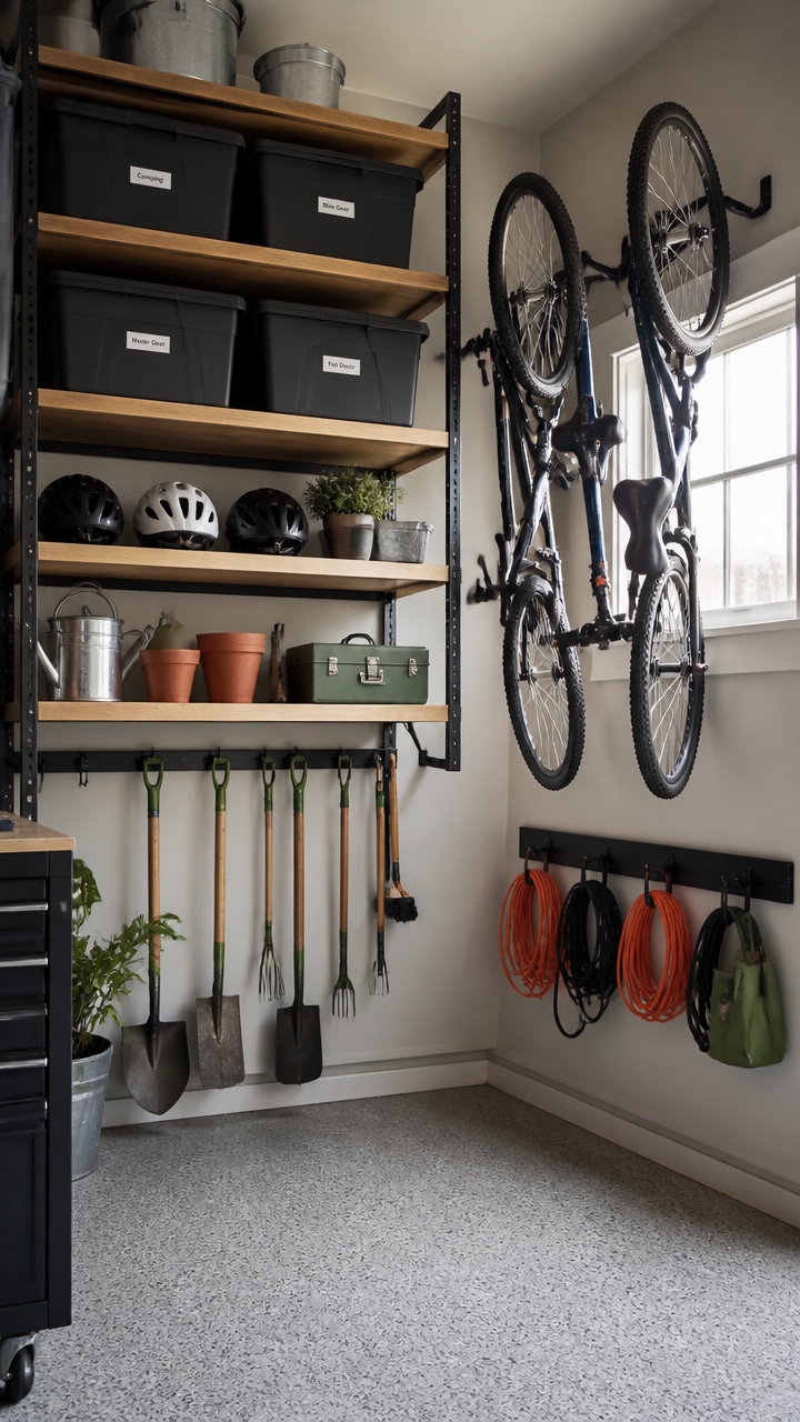 vertical garage storage solutions