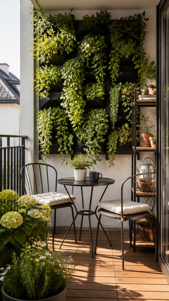 vertical greens maximize small