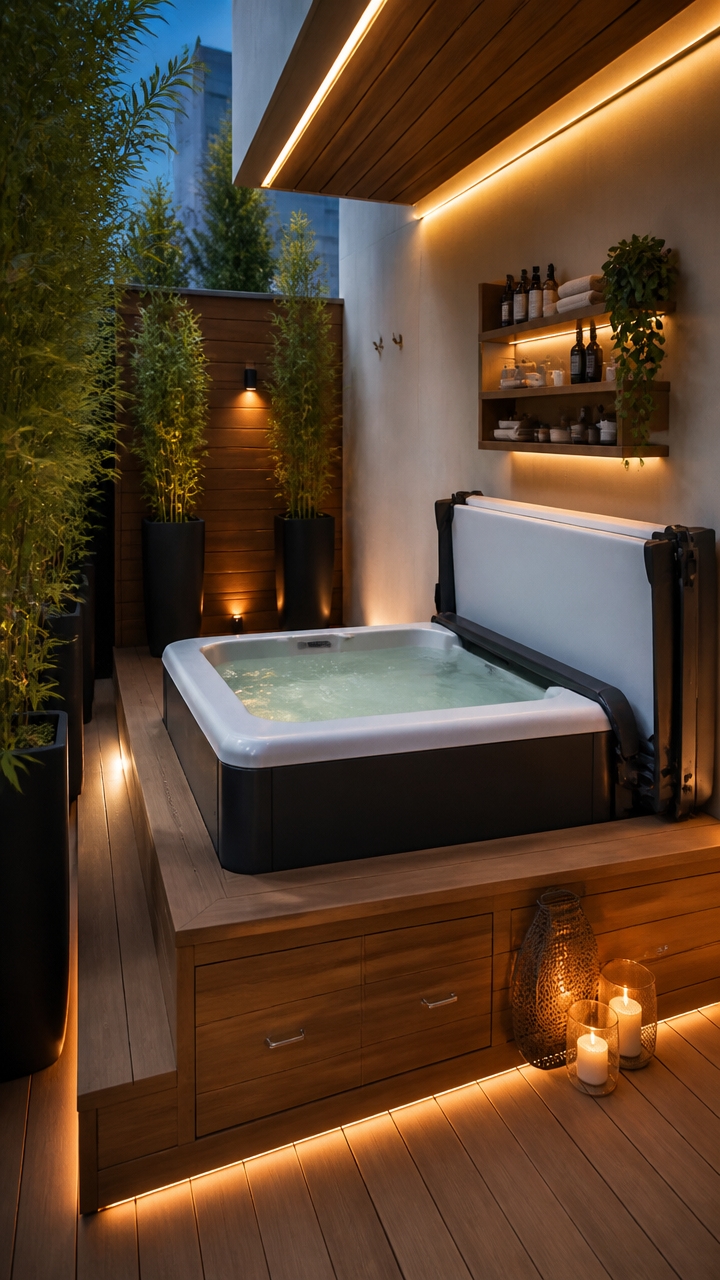 vertical layered outdoor design