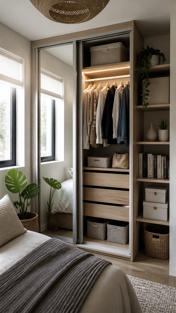 vertical storage and organization