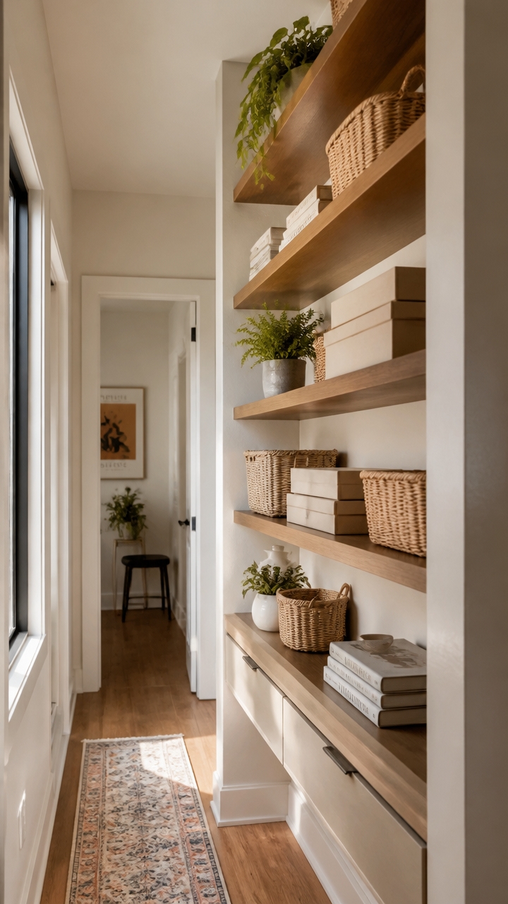 vertical wall mounted storage