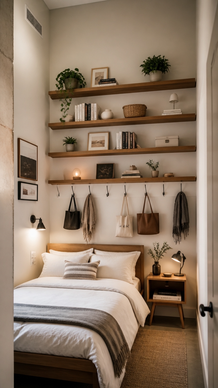 vertical wall mounted storage solutions