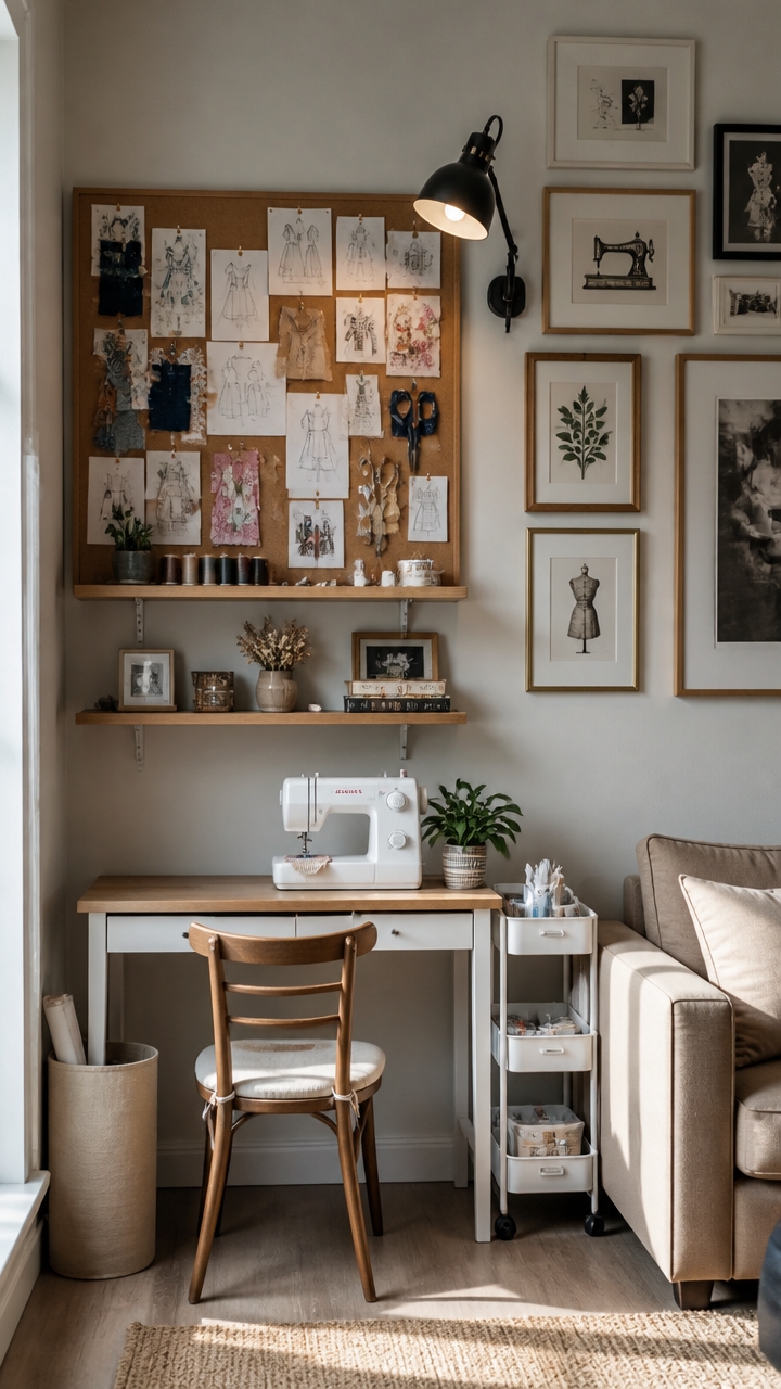 wall organization inspires creativity